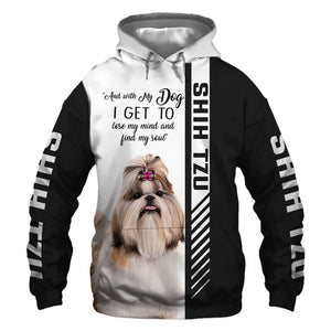 Shih Tzu - Lose My Mind, Lose My Soul - Hoodie, Sweatshirt, TShirt
