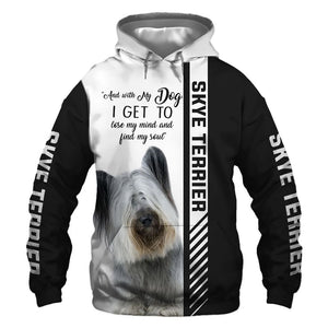 Skye Terrier - Lose My Mind, Lose My Soul - Hoodie, Sweatshirt, TShirt 