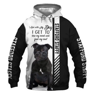 Staffordshire Bull Terrier - Lose My Mind, Lose My Soul - Hoodie, Sweatshirt, TShirt 