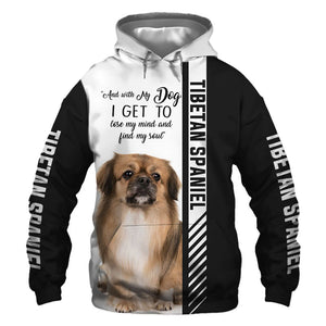 Tibetan Spaniel - Lose My Mind, Lose My Soul - Hoodie, Sweatshirt, TShirt 