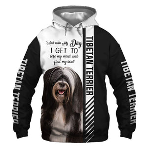 Tibetan Terrier - Lose My Mind, Lose My Soul - Hoodie, Sweatshirt, TShirt 