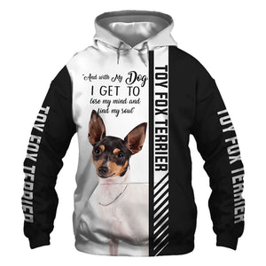 Face Toy Fox Terrier - Lose My Mind, Lose My Soul - Hoodie, Sweatshirt, TShirt 