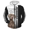 Black White Weimaraner - Lose My Mind, Lose My Soul - Hoodie, Sweatshirt, TShirt
