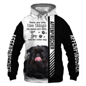 Affenpinscher - Woman Can't Resist Her Dog - Hoodie, Sweatshirt, TShirt