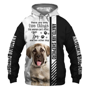 Anatolian Shepherd - Woman Can't Resist Her Dog - Hoodie, Sweatshirt, TShirt