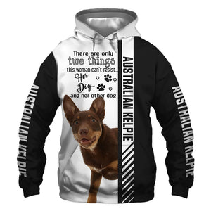 Australian Kelpie - Woman Can't Resist Her Dog - Hoodie, Sweatshirt, TShirt