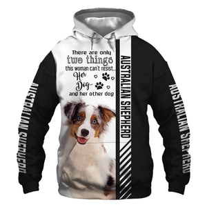 Australian Shepherd - Woman Can't Resist Her Dog - Hoodie, Sweatshirt, TShirt