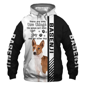 Basenji - Woman Can't Resist Her Dog - Hoodie, Sweatshirt, TShirt