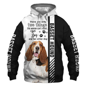 Basset Hound - Woman Can't Resist Her Dog
- Hoodie, Sweatshirt, TShirt