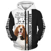 Basset Hound - Woman Can't Resist Her Dog
- Hoodie, Sweatshirt, TShirt