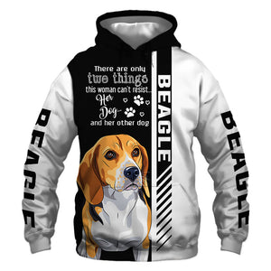 Beagle - Woman Can't Resist Her Dog - Hoodie, Sweatshirt, TShirt