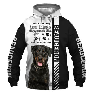 Beauceron - Woman Can't Resist Her Dog - Hoodie, Sweatshirt, TShirt