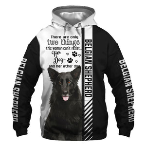 Belgian Shepherd Dog - Woman Can't Resist Her Dog - Hoodie, Sweatshirt, TShirt