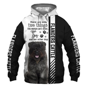 Bouvier des Flandres - Woman Can't Resist Her Dog - Hoodie, Sweatshirt, TShirt