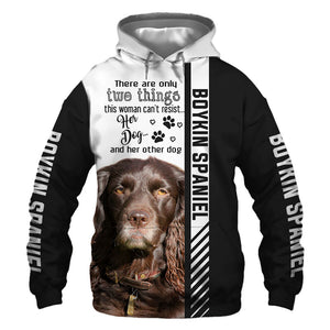 Boykin Spaniel - Woman Can't Resist Her Dog - Hoodie, Sweatshirt, TShirt