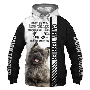 Cairn Terrier - Woman Can't Resist Her Dog - Hoodie, Sweatshirt, TShirt