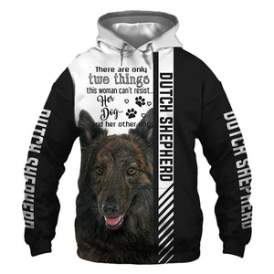 Dutch Shepherd - Woman Can't Resist Her Dog - Hoodie, Sweatshirt, TShirt