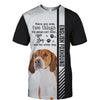 English Foxhound - Woman Can't Resist Her Dog - Hoodie, Sweatshirt, TShirt