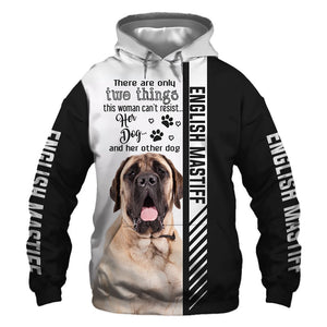english mastiff - Woman Can't Resist Her Dog - Hoodie, Sweatshirt, TShirt