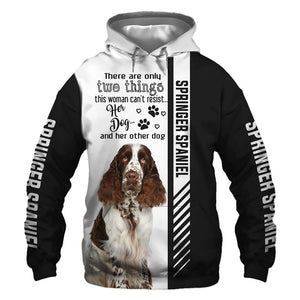 English Springer Spaniel - Woman Can't Resist Her Dog - Hoodie, Sweatshirt, TShirt