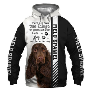 Field Spaniel - Woman Can't Resist Her Dog - Hoodie, Sweatshirt, TShirt