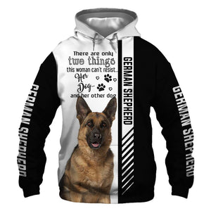 German Shepherd - Woman Can't Resist Her Dog - Hoodie, Sweatshirt, TShirt