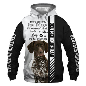 German Shorthaired Pointer - Woman Can't Resist Her Dog - Hoodie, Sweatshirt, TShirt