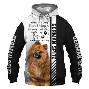 German Spitz - Woman Can't Resist Her Dog - Hoodie, Sweatshirt, TShirt