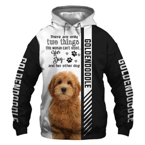 Goldendoodle - Woman Can't Resist Her Dog - Hoodie, Sweatshirt, TShirt 
