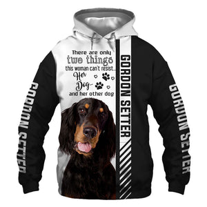 Gordon Setter - Woman Can't Resist Her Dog - Hoodie, Sweatshirt, TShirt 