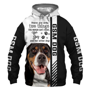 Greater Swiss Mountain Dog - Woman Can't Resist Her Dog - Hoodie, Sweatshirt, TShirt 
