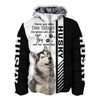 Sitting Husky - Woman Can't Resist Her Dog - Hoodie, Sweatshirt, TShirt 