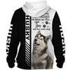 Sitting Husky - Woman Can't Resist Her Dog - Hoodie, Sweatshirt, TShirt 