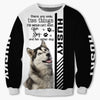 Sitting Husky - Woman Can't Resist Her Dog - Hoodie, Sweatshirt, TShirt 