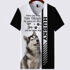 Sitting Husky - Woman Can't Resist Her Dog - Hoodie, Sweatshirt, TShirt 