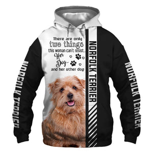 Norfolk Terrier - Woman Can't Resist Her Dog - Hoodie, Sweatshirt, TShirt 