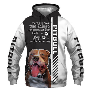 Smiling Pitbull - Woman Can't Resist Her Dog - Hoodie, Sweatshirt, TShirt 