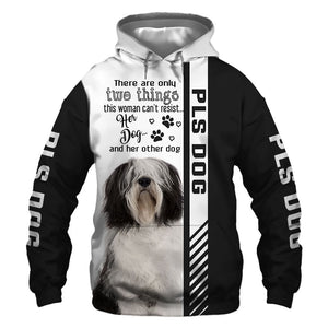 Polish Lowland Sheepdog - Woman Can't Resist Her Dog - Hoodie, Sweatshirt, TShirt 