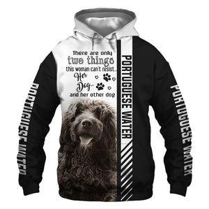 Portuguese Water Dog - Woman Can't Resist Her Dog - Hoodie, Sweatshirt, TShirt 