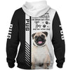 Smiling Pug - Woman Can't Resist Her Dog - Hoodie, Sweatshirt, TShirt 
