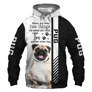 Smiling Pug - Woman Can't Resist Her Dog - Hoodie, Sweatshirt, TShirt 