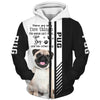 Smiling Pug - Woman Can't Resist Her Dog - Hoodie, Sweatshirt, TShirt 
