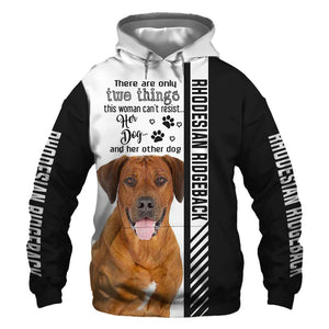 Rhodesian Ridgeback - Woman Can't Resist Her Dog - Hoodie, Sweatshirt, TShirt 