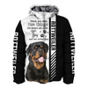Black White Rottweiler - Woman Can't Resist Her Dog - Hoodie, Sweatshirt, TShirt 