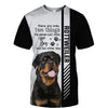 Black White Rottweiler - Woman Can't Resist Her Dog - Hoodie, Sweatshirt, TShirt 
