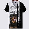 Black White Rottweiler - Woman Can't Resist Her Dog - Hoodie, Sweatshirt, TShirt 