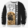 Sad Shar Pei - Woman Can't Resist Her Dog - Hoodie, Sweatshirt, TShirt