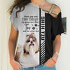 Shih Tzu - Woman Can't Resist Her Dog - Hoodie, Sweatshirt, TShirt 