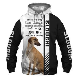 Sloughi - Woman Can't Resist Her Dog - Hoodie, Sweatshirt, TShirt