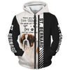St. Bernard - Woman Can't Resist Her Dog - Hoodie, Sweatshirt, TShirt 